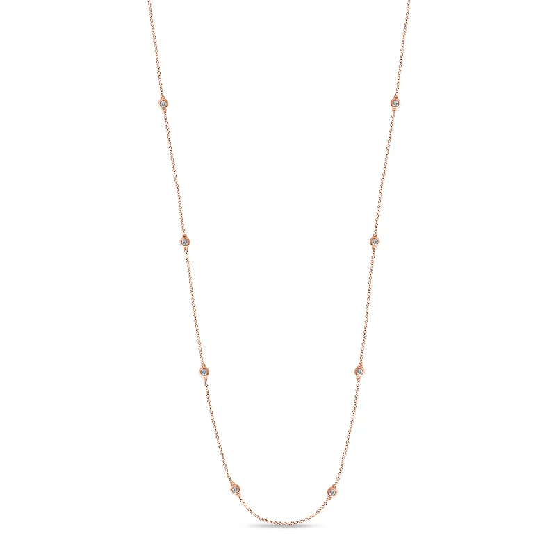 14K 0.30CT Diamond CHAIN