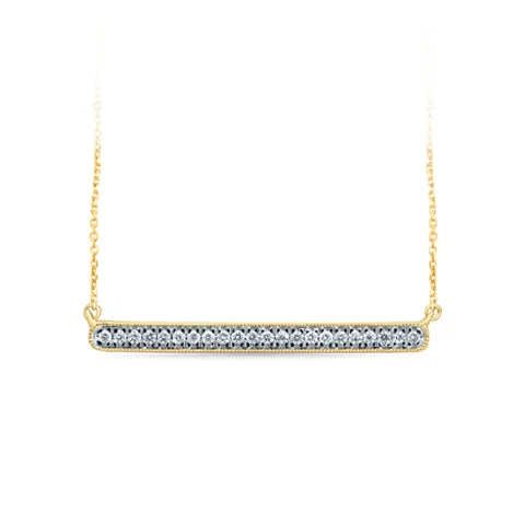 14K 0.33CT Diamond NECKLACE