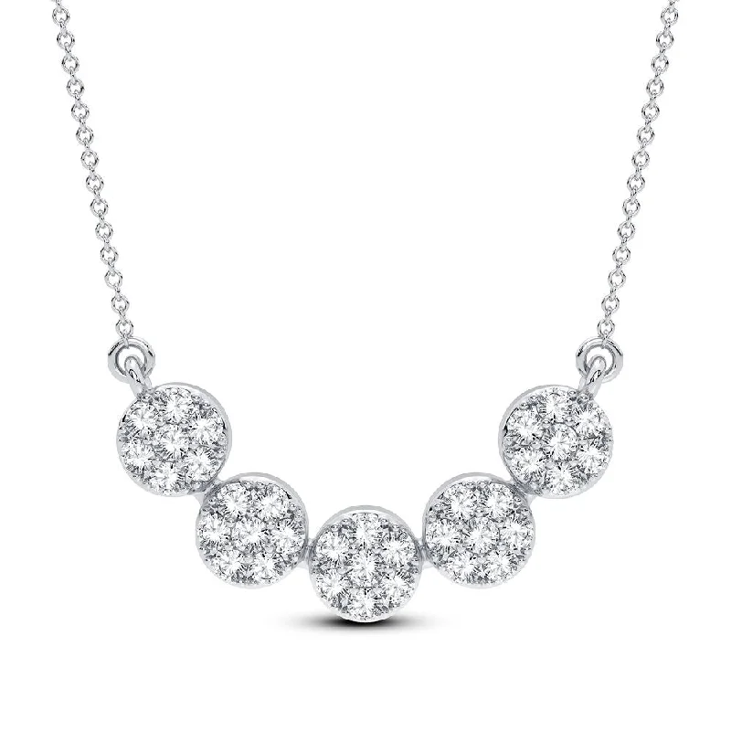 14K 0.75CT Diamond Necklace