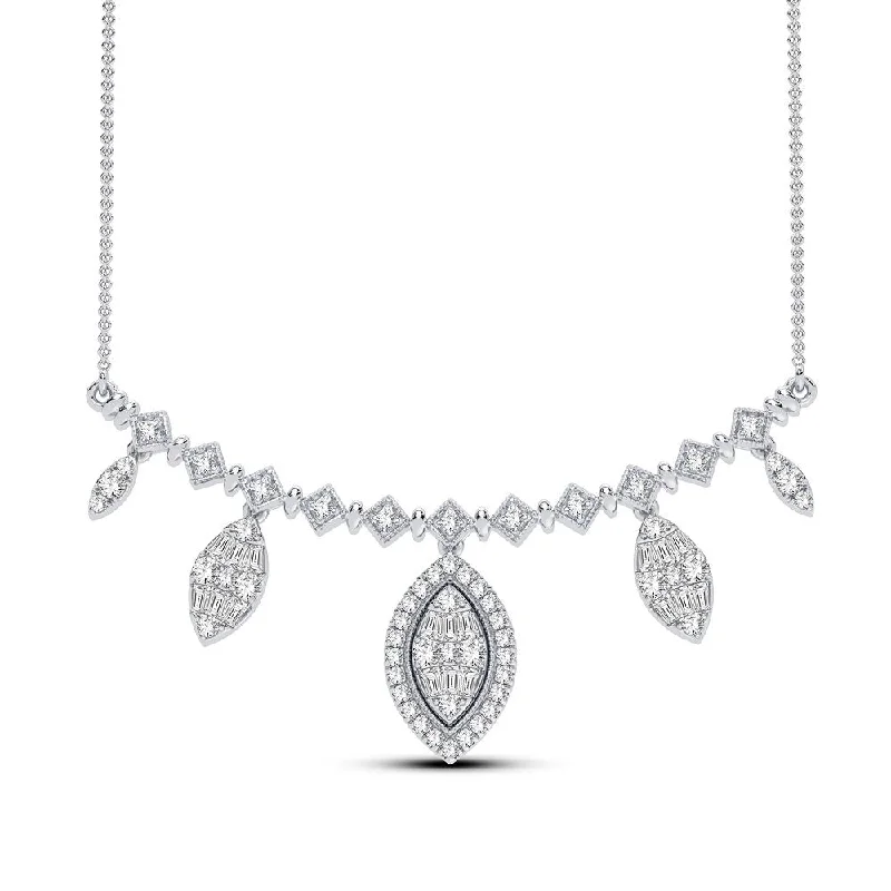 14K 0.83CT Diamond Necklace