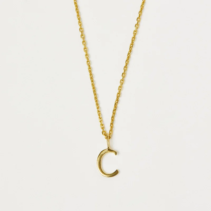 handcrafted turquoise necklace Delicate Initial Necklace