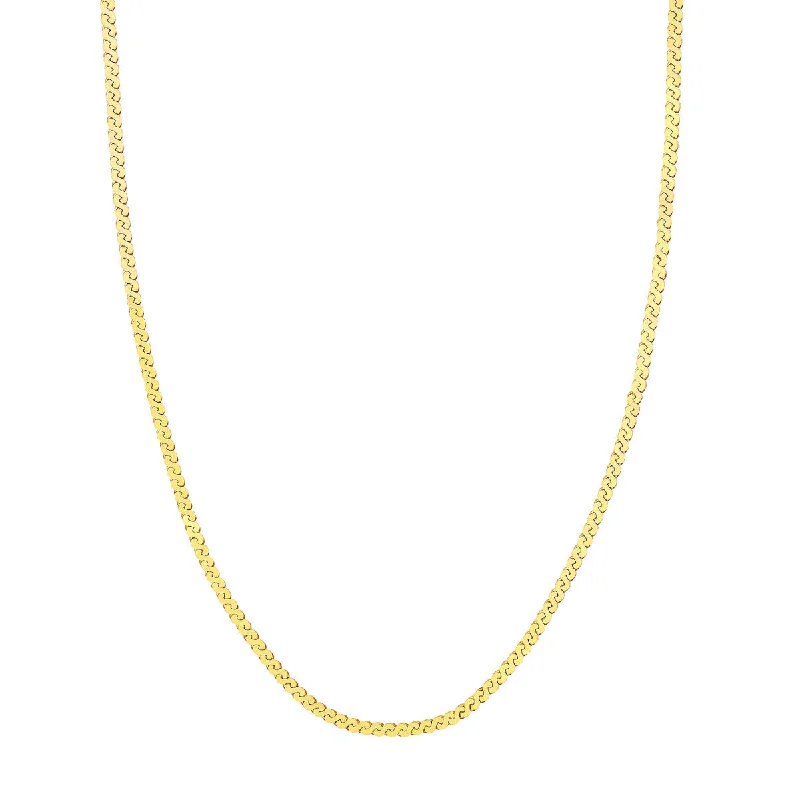 Yellow Gold 14K 3.00mm Serpentine Chain