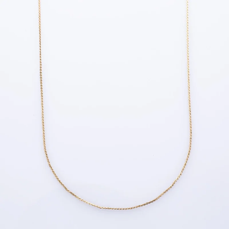 real citrine gemstone pendant 14k Yellow Gold S-Link Chain | 16" |