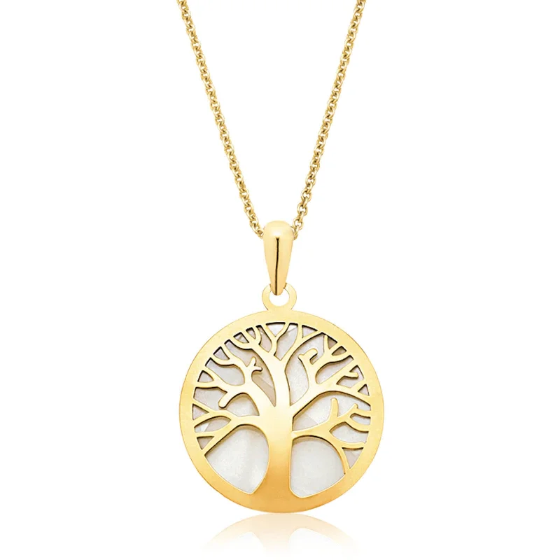 silver infinity symbol bracelet 9ct Yellow Gold Tree of Life Pendant