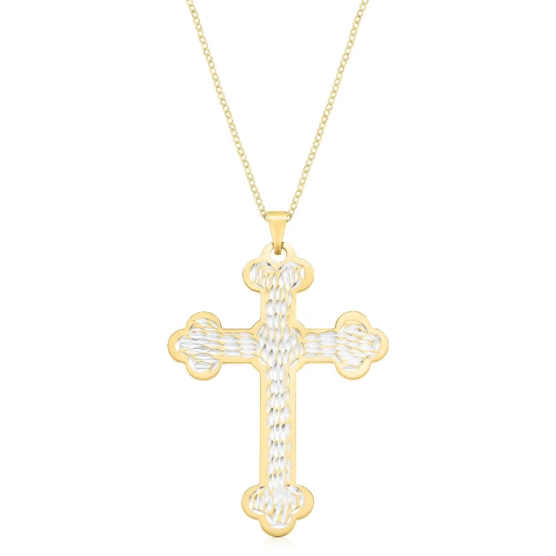 real diamond solitaire ring 9ct Yellow Gold Silver Filled Fancy Cross Pendant