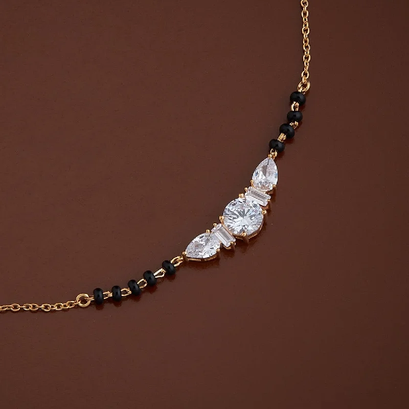 unique diamond tennis bracelet 92.5 Silver Mangalsutra 156288