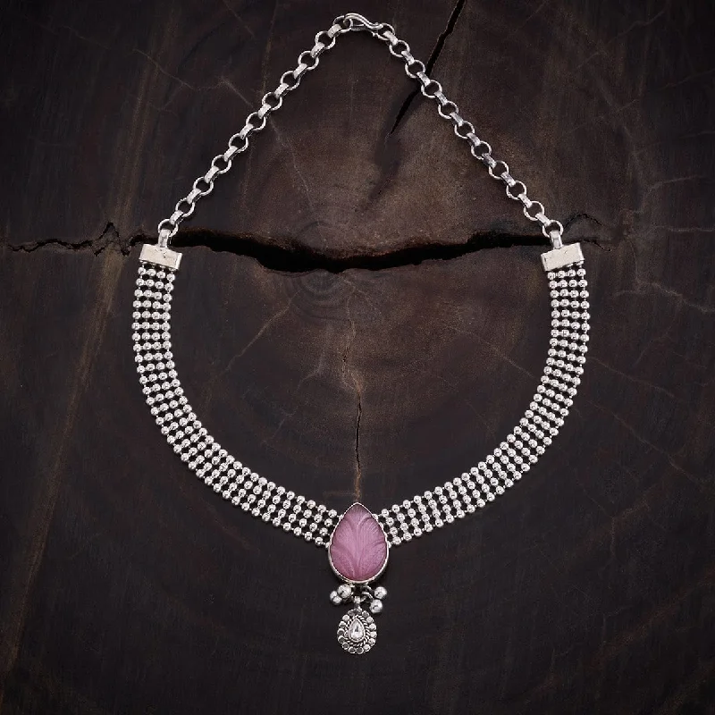 freshwater pearl drop earrings 92.5 Silver Necklace 163054