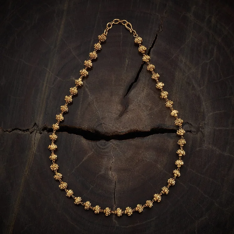 handcrafted raw crystal pendant Antique Chain 163412