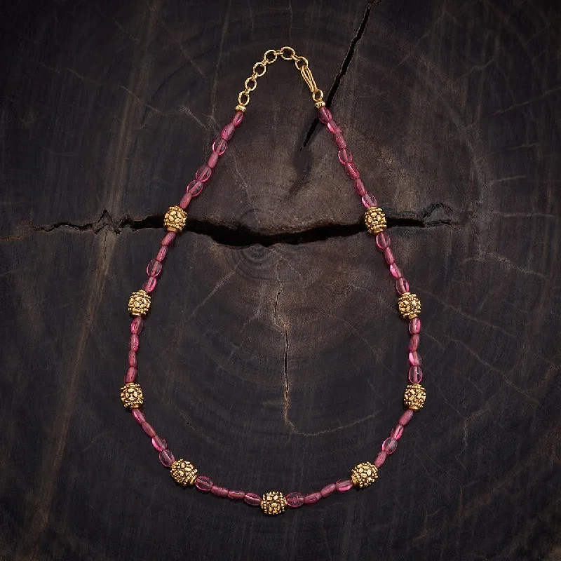 gold and diamond nose stud Antique Mala 168040