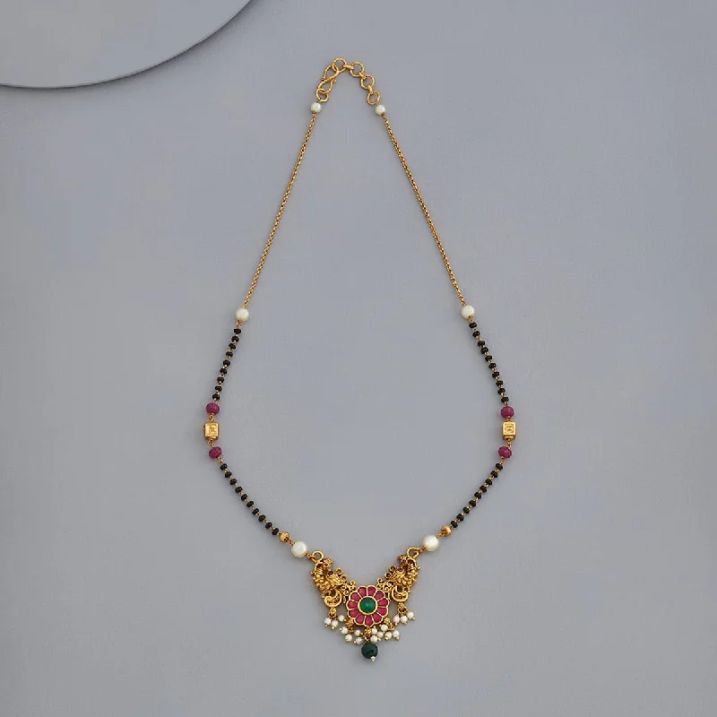 minimalist cubic zirconia earrings Antique Mangalsutra 169862
