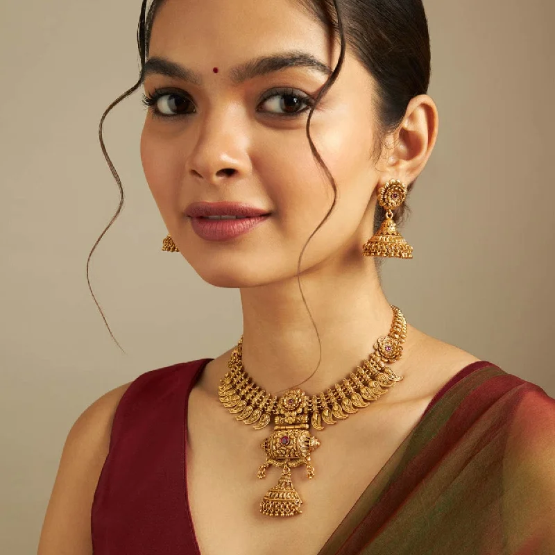 dainty gemstone choker necklace Antique Necklace 156001
