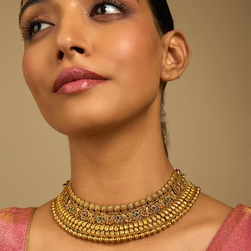 elegant drop earrings wedding Antique Necklace 160763