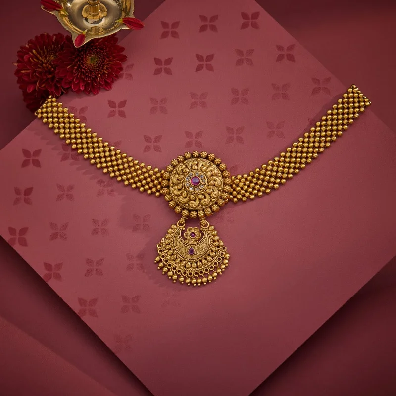 personalized couples necklace gold Antique Necklace 160766