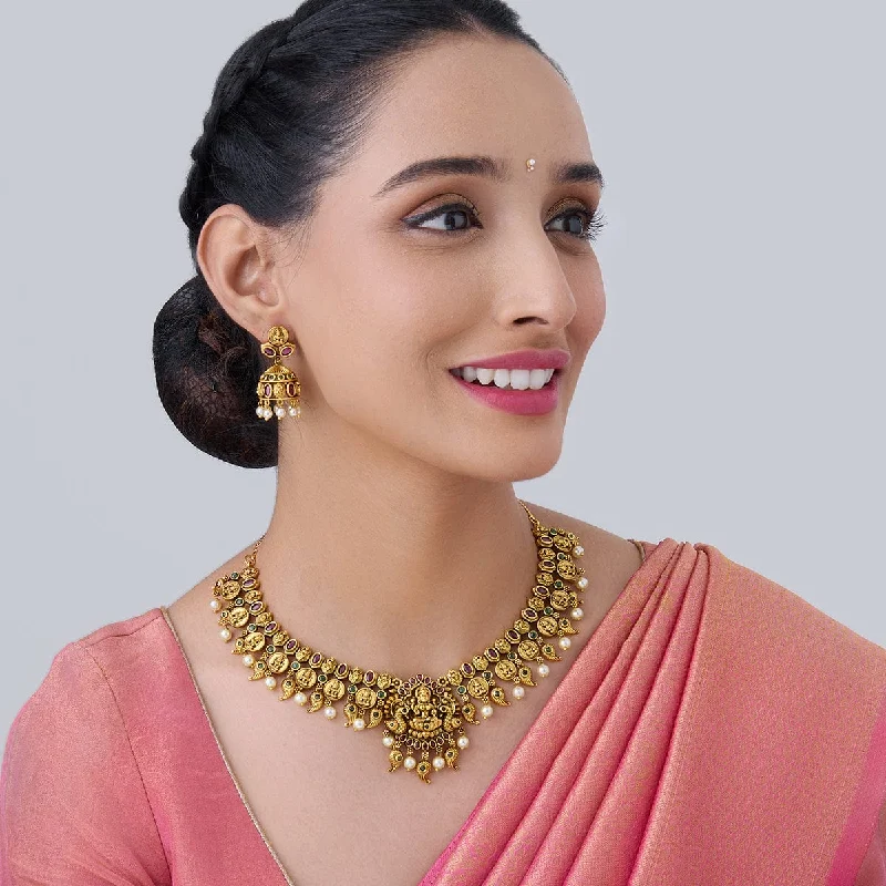 stackable gold bangle set Antique Necklace 162744