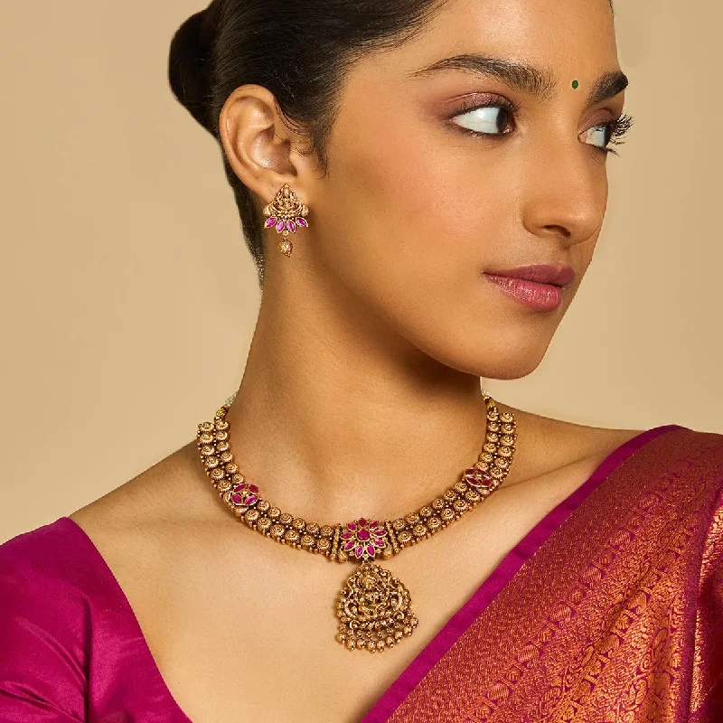 delicate chain necklace gold Antique Necklace 168621
