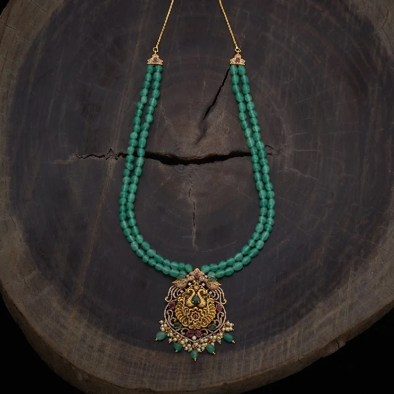 classic gemstone stud earrings Antique Necklace 170532