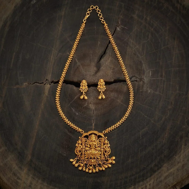 thin gold wire earrings Antique Necklace 172460