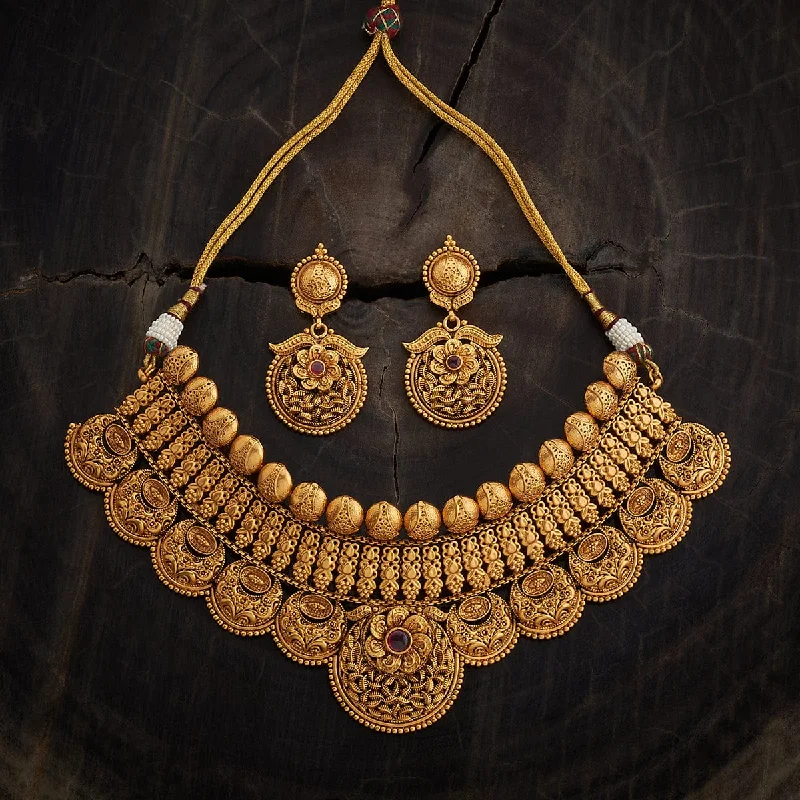 large vintage statement necklace Antique Necklace 172652