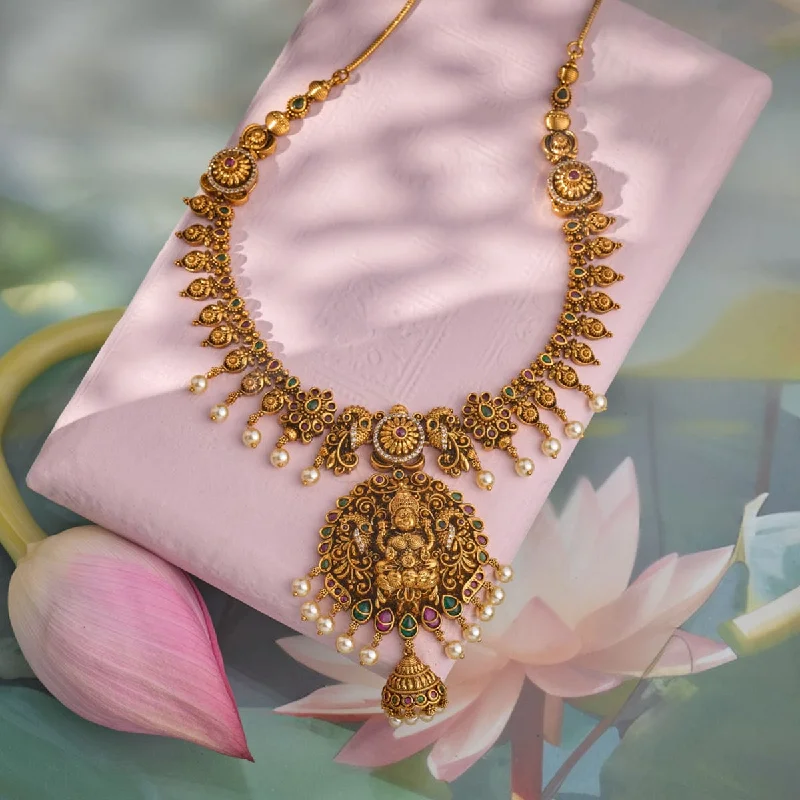 silver moon and star pendant Antique Necklace 173564