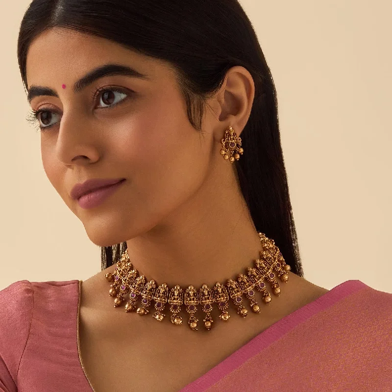 modern geometric drop earrings Antique Necklace 176410
