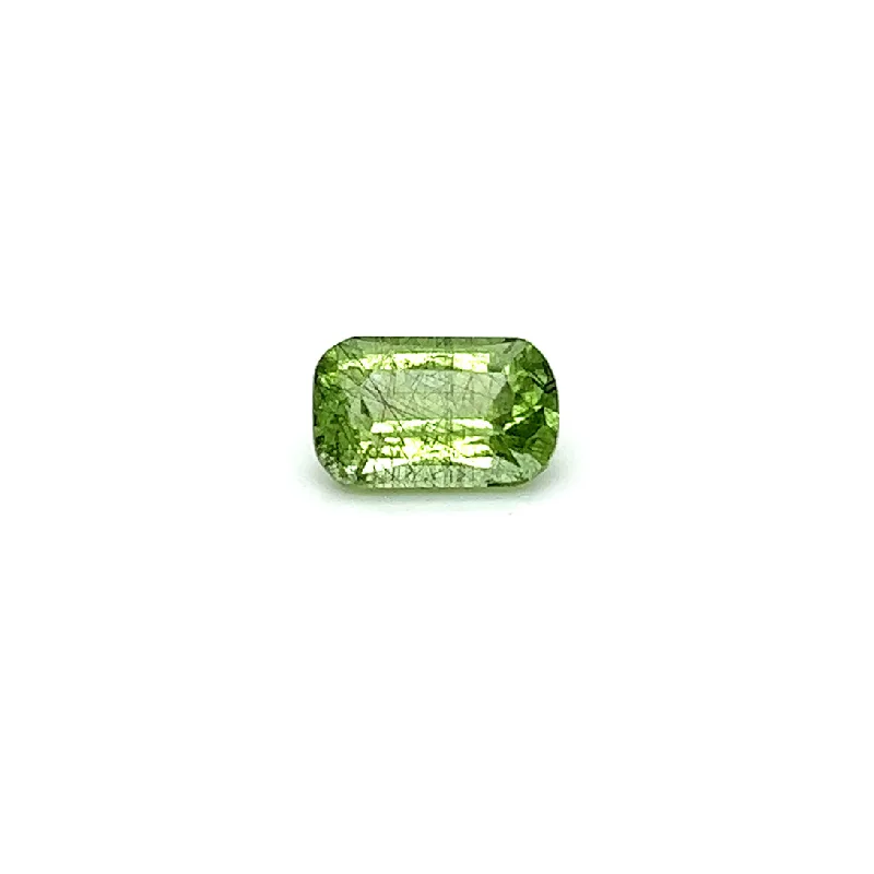 delicate marquise diamond band BESPOKE 3.11CT CHROMITE PERIDOT RING