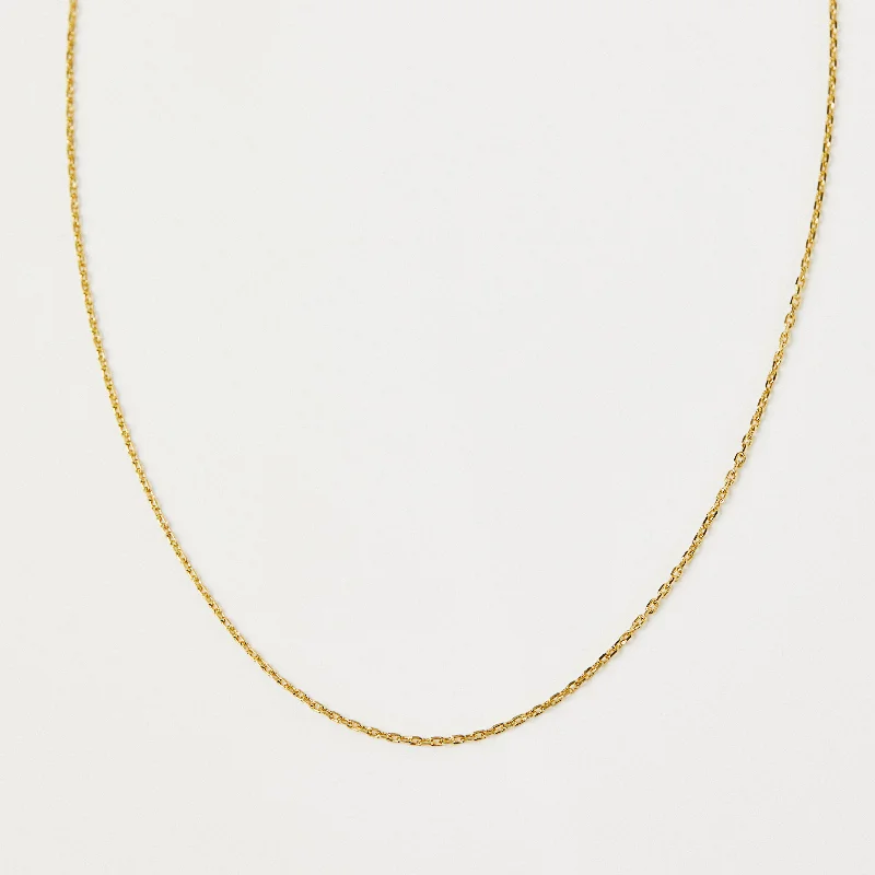 classic pearl strand necklace Chain in Gold Vermeil