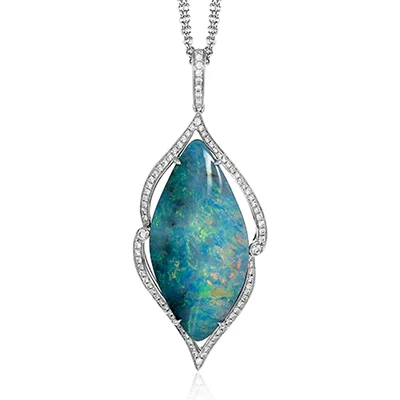 heart-shaped promise ring sterling silver Color Pendant in 18k Gold with Diamonds