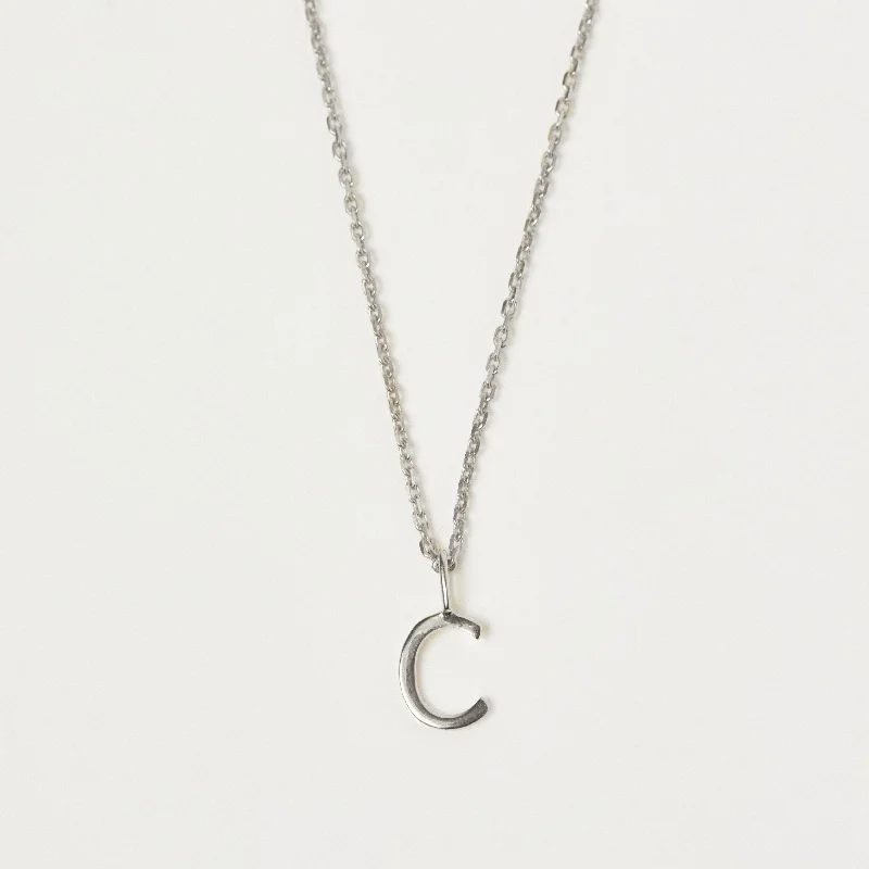 birthstone necklace for mom Delicate Initial Necklace