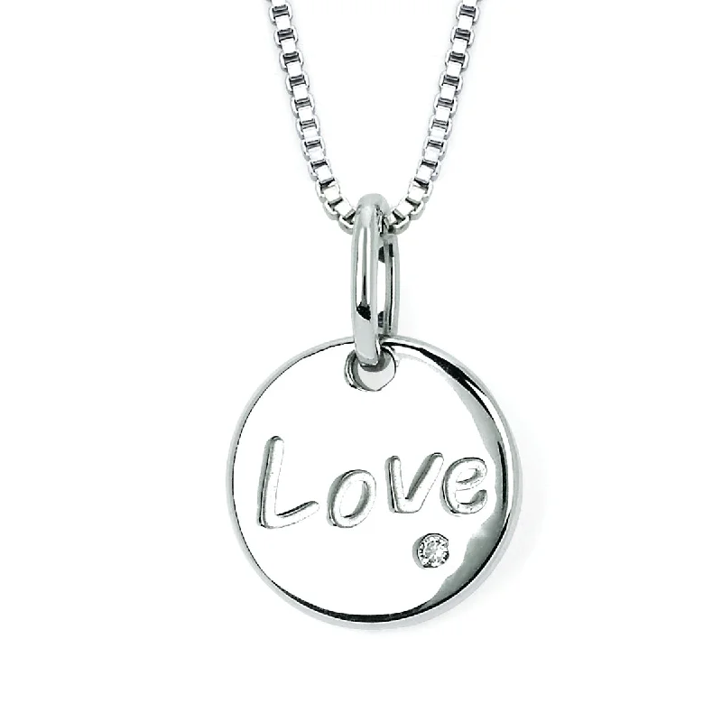 custom zodiac sign ring Diva Diamonds® Love Disc Pendant