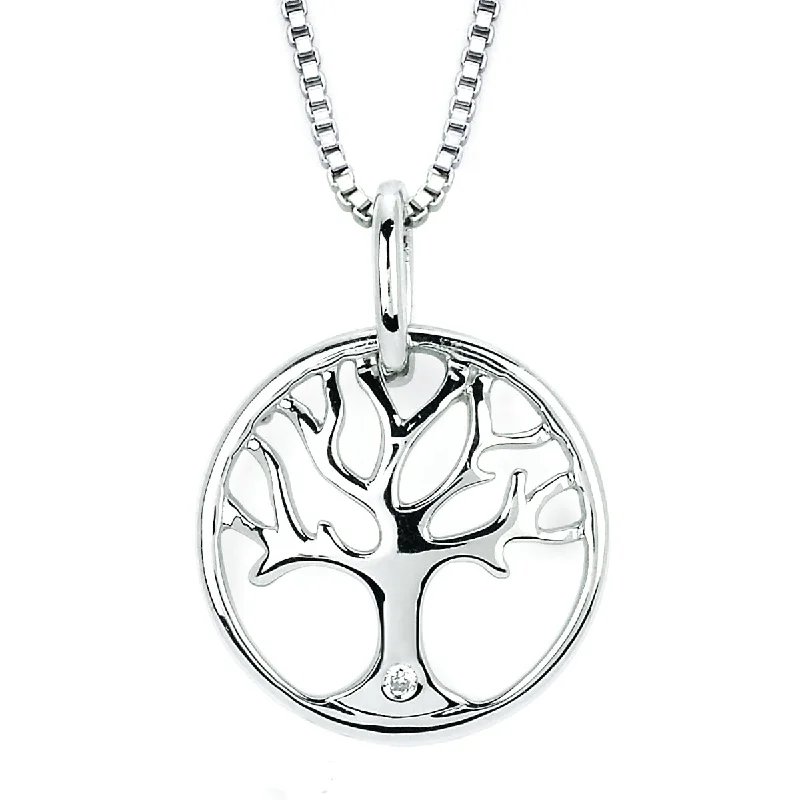 celestial sunburst ring gold Diva Diamonds® Tree Of Life Pendant