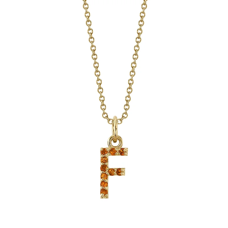 bold Cuban link bracelet men F Initial Birthstone Charm