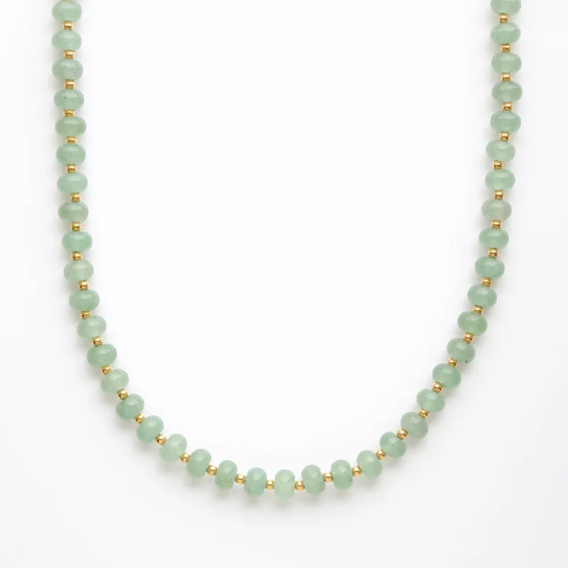 sterling silver infinity bracelet Jade Beaded Necklace