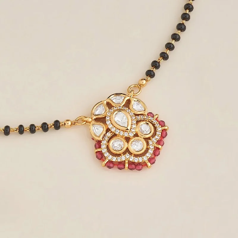pearl and silver bracelet Kundan Mangalsutra 161575