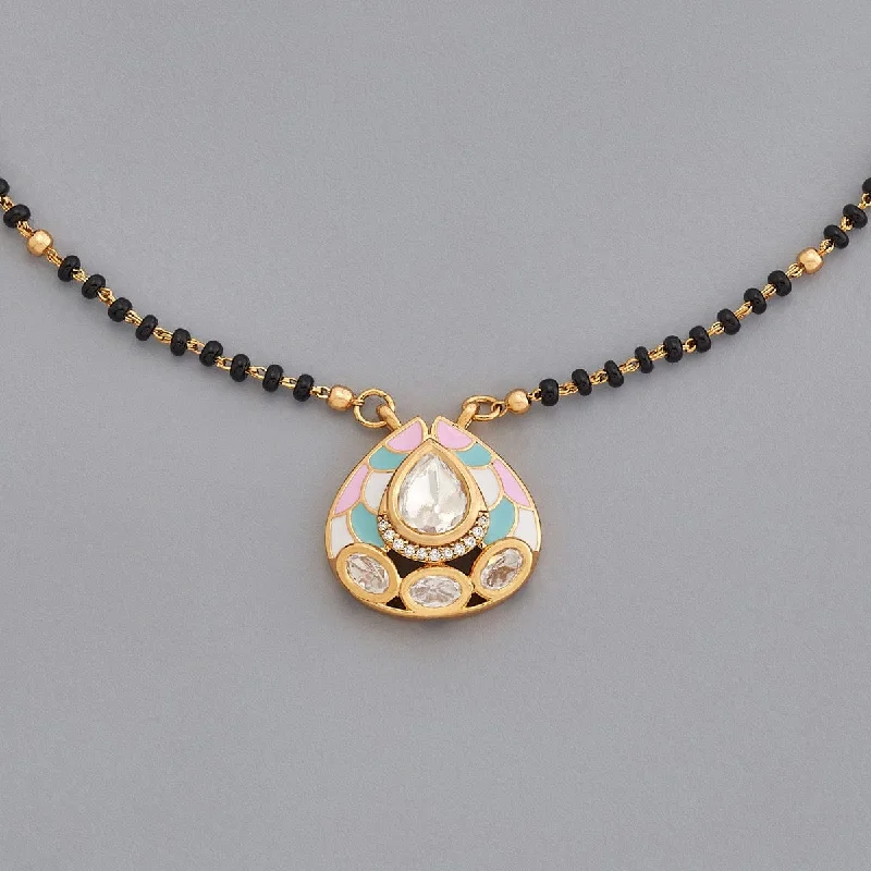 real peridot charm bracelet Kundan Mangalsutra 169710