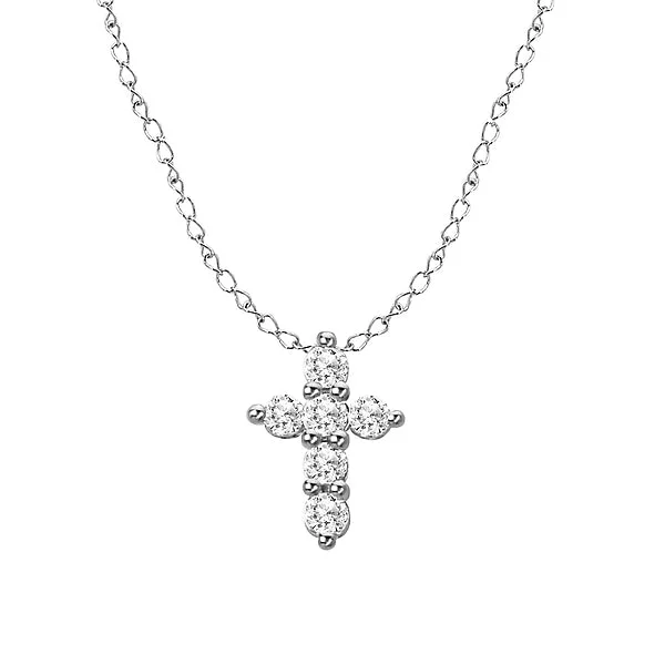 vintage floral engagement ring Ladies Fashion Cross Necklace