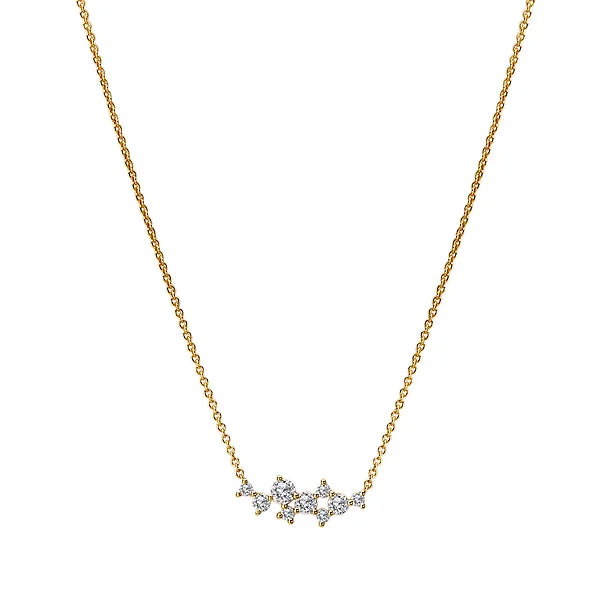 bold Cuban link bracelet men Ladies Fashion Diamond Necklace