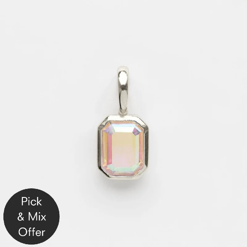 dainty gemstone chain bracelet Louise Thompson Lucky Glimmers Pendant