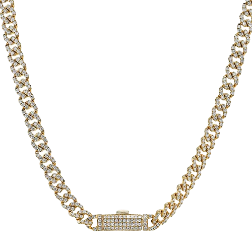 infinity knot wedding band Necklace in 14k Gold with Diamonds