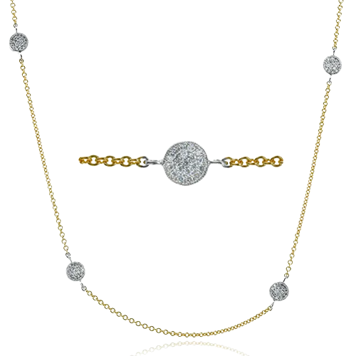 celestial zodiac sign necklace Necklace in 18k Gold with Diamonds