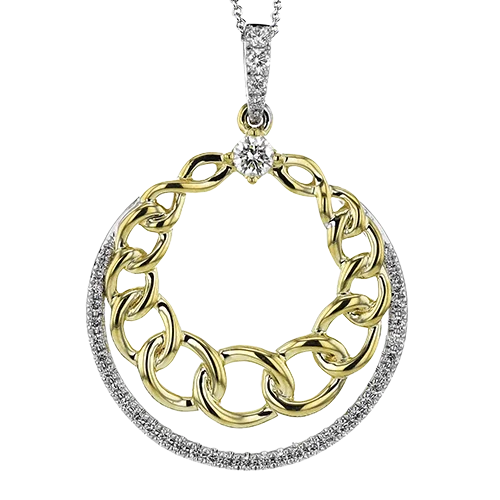 dainty beaded stretch bracelet Pendant in 18k Gold with Diamonds