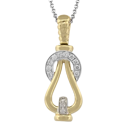 titanium wedding band men’s black Pendant in 18k Gold with Diamonds