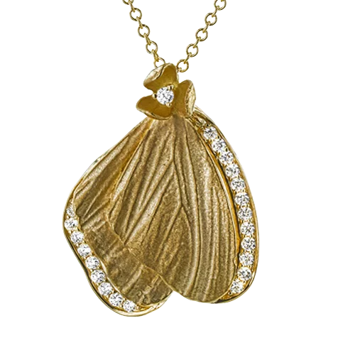 personalized bar necklace silver Pendant in 18k Gold with Diamonds