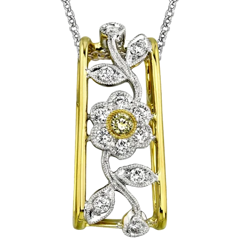 personalized couple rings Pendant in 18k Gold with Diamonds