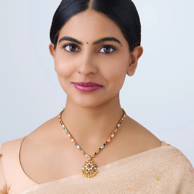 rose gold cartilage barbell Silver Temple Necklace 155906