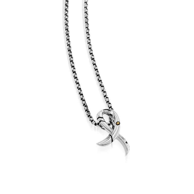 sapphire engagement ring halo Solar Cure Ribbon Pendant Necklace