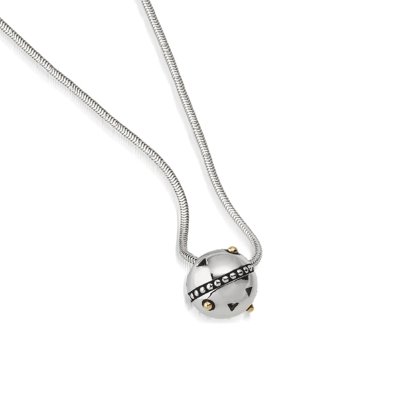 diamond wedding band for women Solar Ball Pendant Necklace