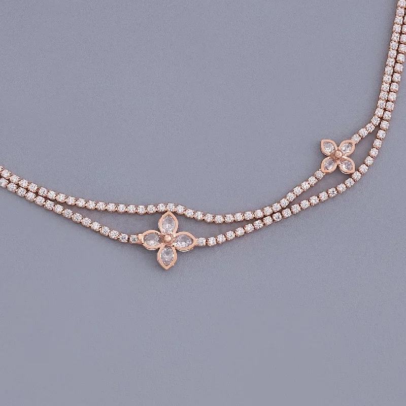 minimalist diamond stud earrings Trendy Necklace 166926
