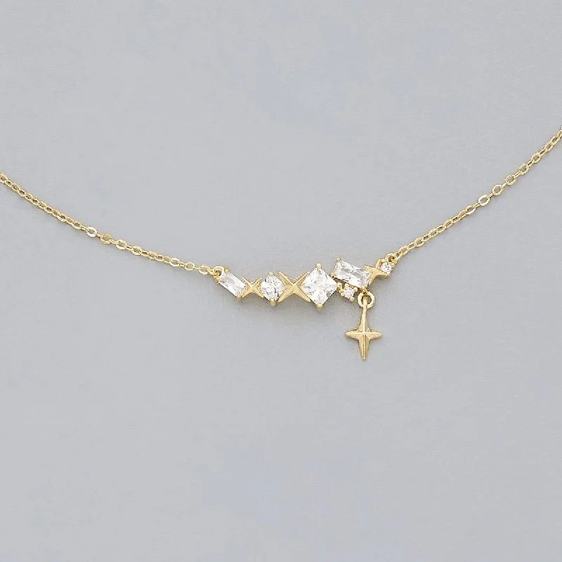 braided gold chain bracelet Trendy Necklace 171274