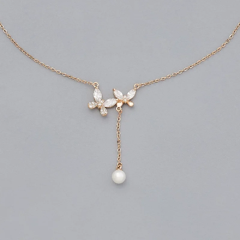 infinity couple’s ring matching set Trendy Necklace 171279