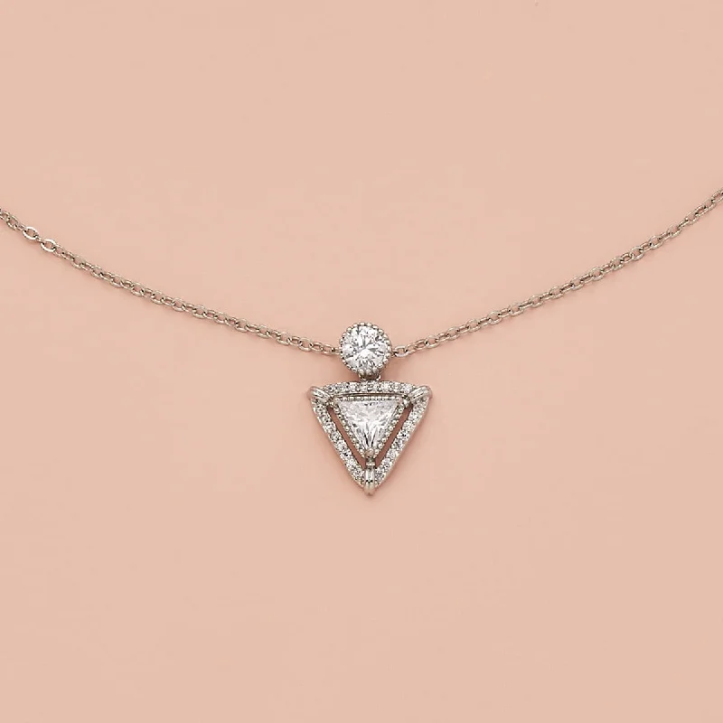 vintage rose-cut diamond ring Trendy Necklace 171322
